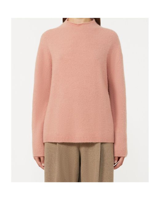 Max Mara Pink Boxy Jumper