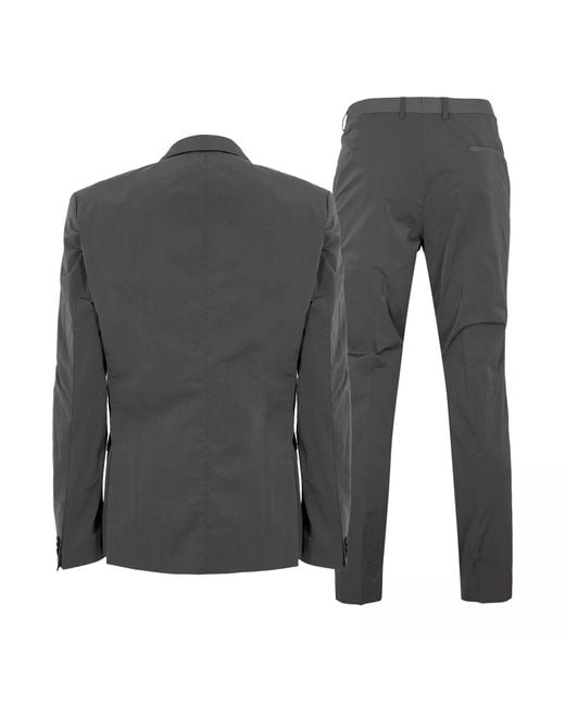 Boss Gray Arti/Hesten Suits for men