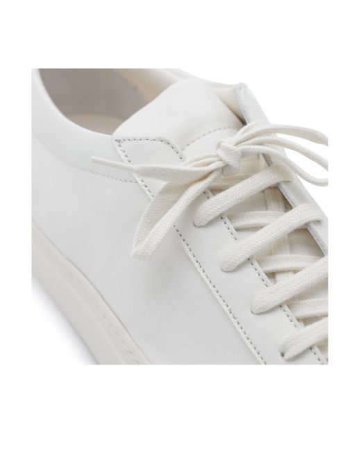 Common Projects White Summer Achilles Sneakers for men