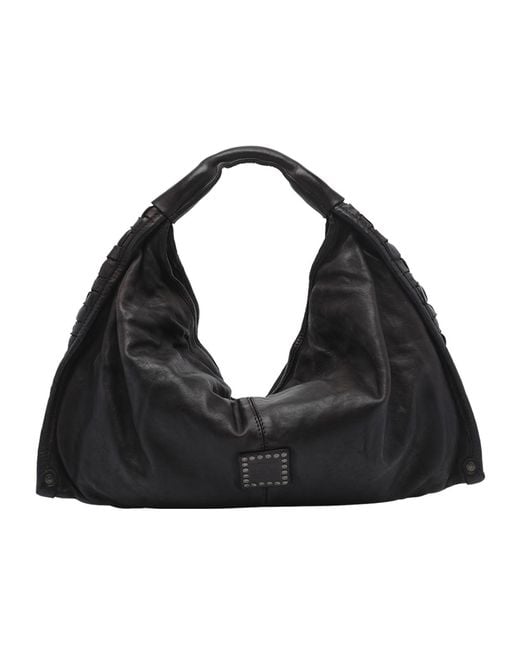 Campomaggi Black Top-Handle Handbag