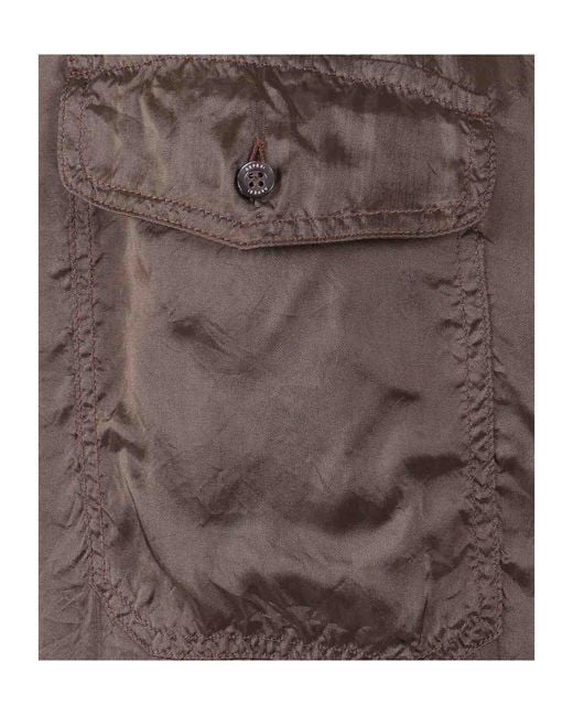Aspesi Brown Short Sleeved Shirt