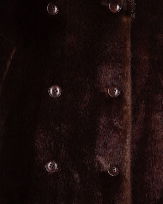 Stand Studio Black Buttoned Coat