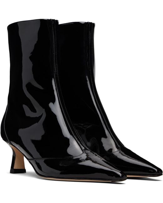 Aeyde Black Sila Ankle Boots