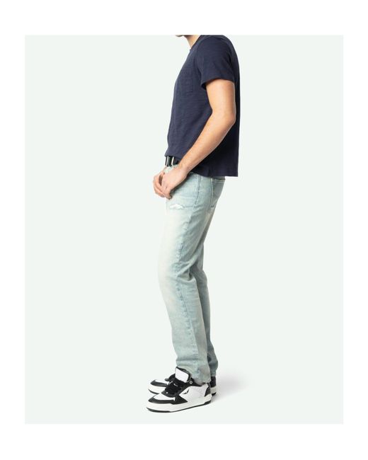 Zadig & Voltaire Blue John Jeans for men