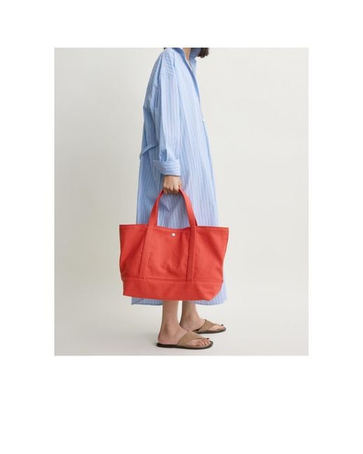 Totême  Red Snap-On Handbag