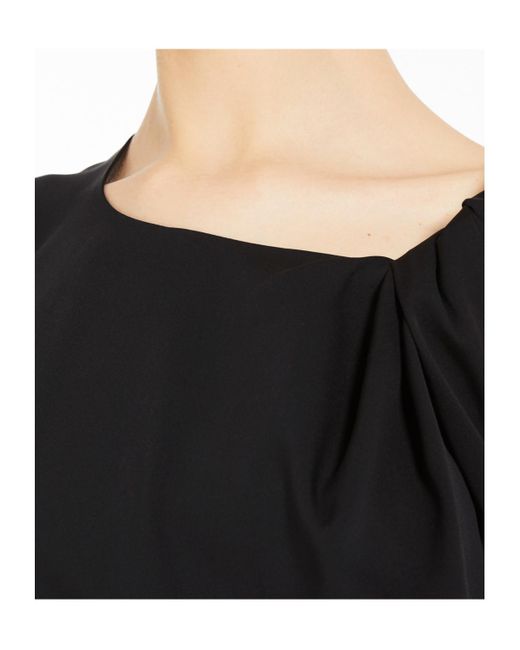 Sportmax Black Sleeveless Torchon Dress