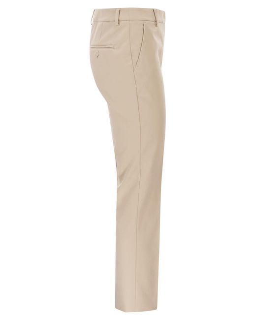 Weekend by Maxmara Natural Wkdvite Cropped Cigarette Trousers