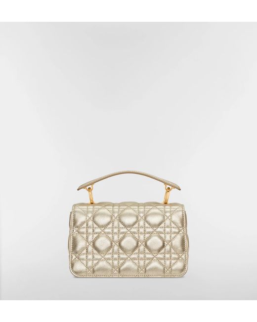Dior Metallic Mini Jolie Shoulder Bag