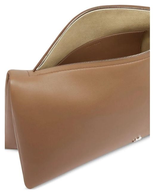 Courreges Brown Cuff Shoulder Bag