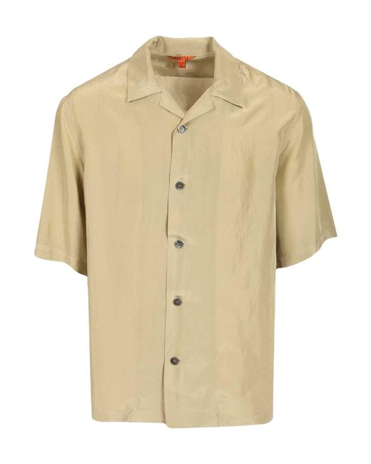 Barena Natural Solanas Short Sleeved Shirt for men
