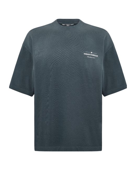 Barbour Blue Logo Short-Sleeve T-Shirt for men