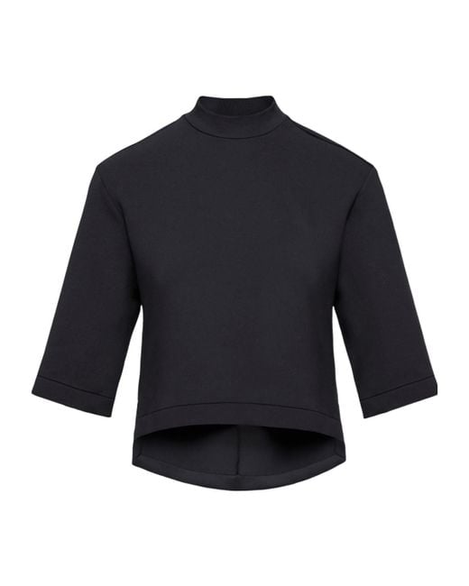 Moncler Blue X Ee72 By Edward Enninful Neoprene T-Shirt