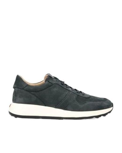 Tod's Green Logo Embossed Sneakers for men