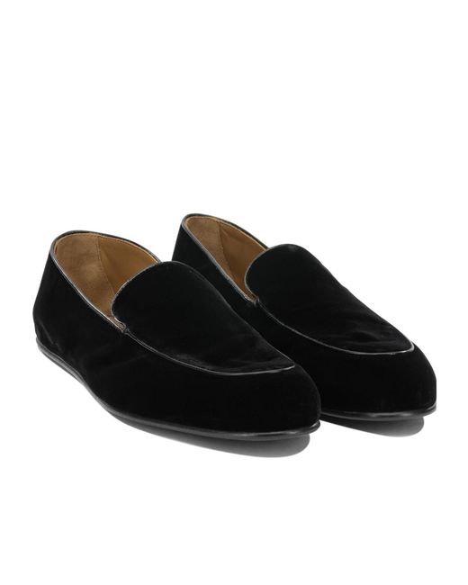 Tom Ford Black Round-Toe Loafers for men