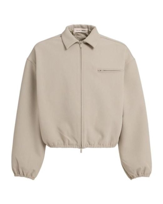Fear Of God Natural Canvas Chain Jacket for men