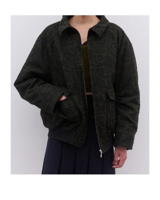 ShuShu/Tong Black Shushu/Tong Long Sleeve Lapel Jacket