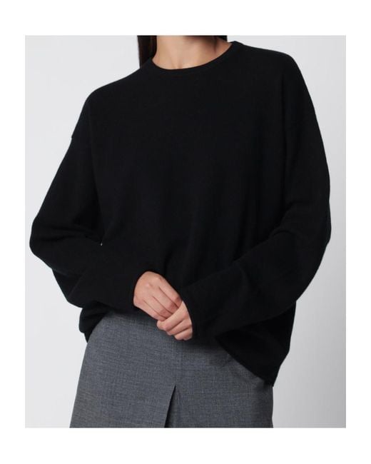 Extreme Cashmere Black Paolo Raven Cashmere Sweater