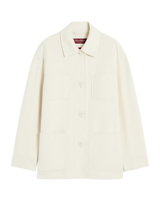 Max Mara White Studio Extra Button-Up Jacket