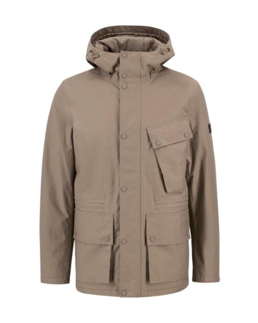 Barbour Brown Endley Waterproof Jacket for men