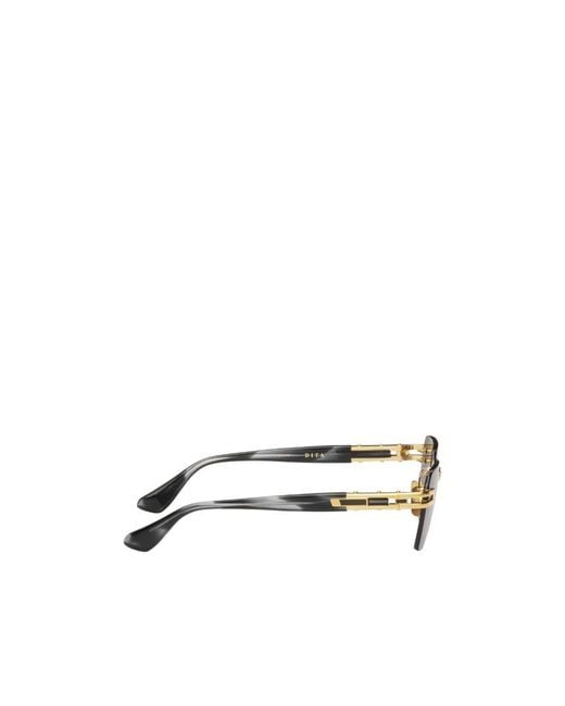 Dita Eyewear White Rimless Square-Frame Sunglasses for men