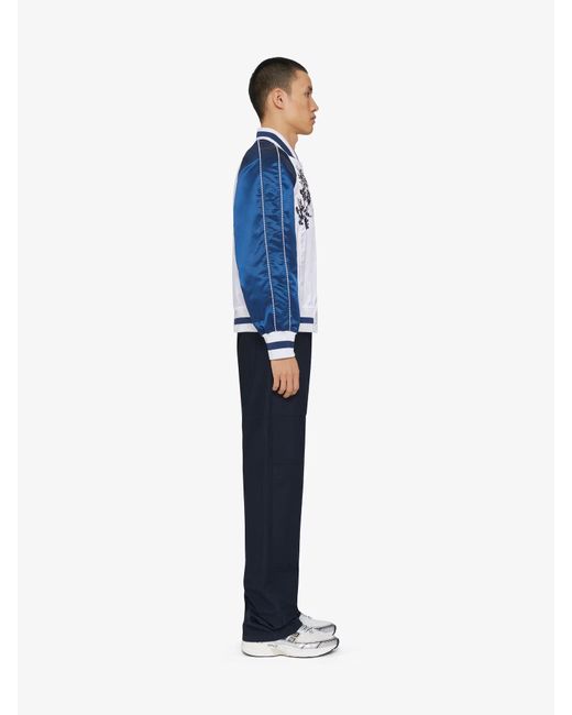 Givenchy Blue Straight-Leg Pants for men