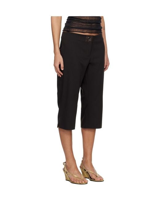 Paloma Wool Black Slim Fit Shorts