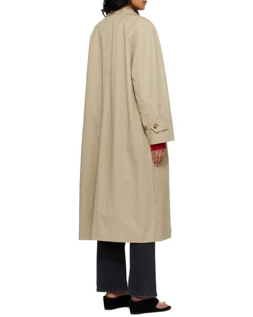 DUNST Gray Button Coat for men
