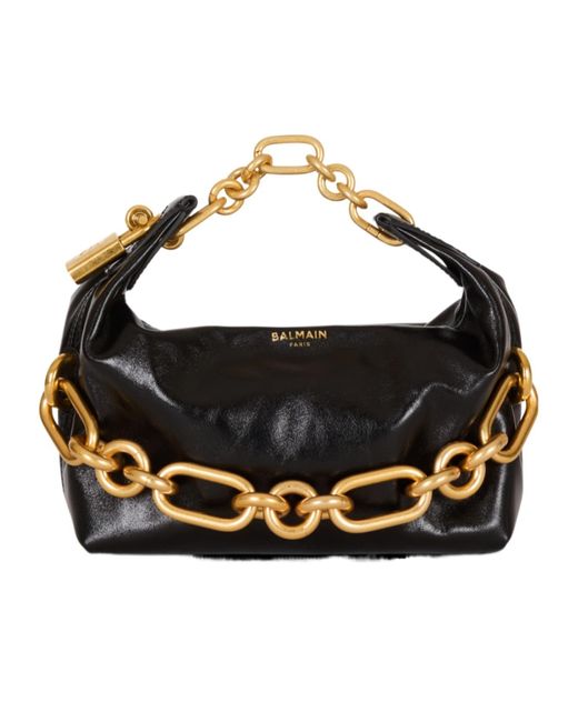 Balmain Black Sync Mini Bag