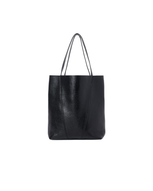 Chloé Black Chloé Spin Charm Detailed Tote Bag