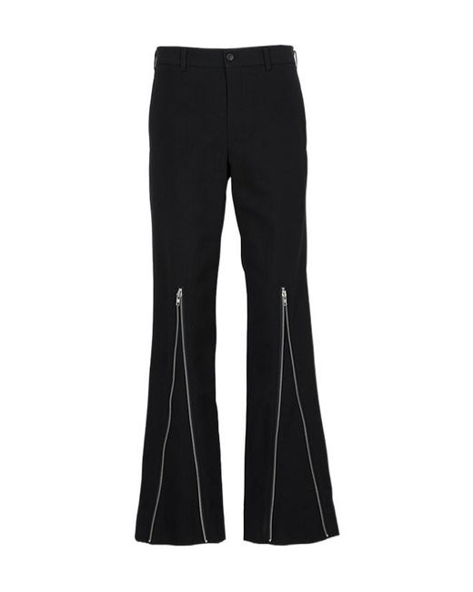 Comme des Garçons Black Comme Des Garçons Homme Plus Zip Detailed Pants for men