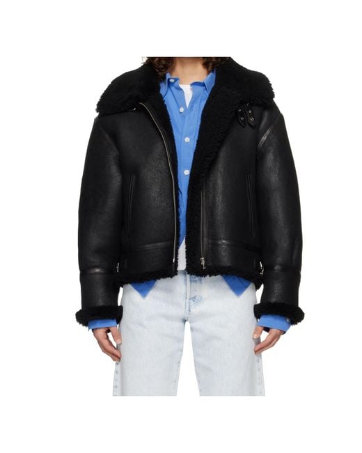Nour Hammour Black Long-Sleeved Jacket