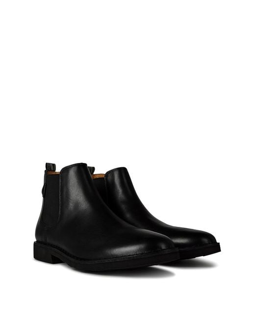 Polo Ralph Lauren Black Chelsea Boots for men