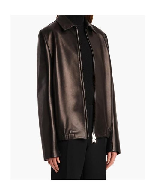 Khaite Black Jackson Zipped Jacket