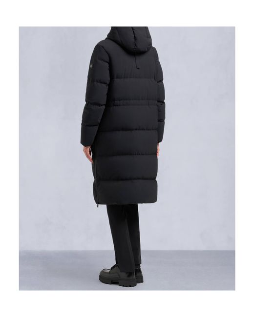 Moose Knuckles Black Lenin Hooded Padded Parka