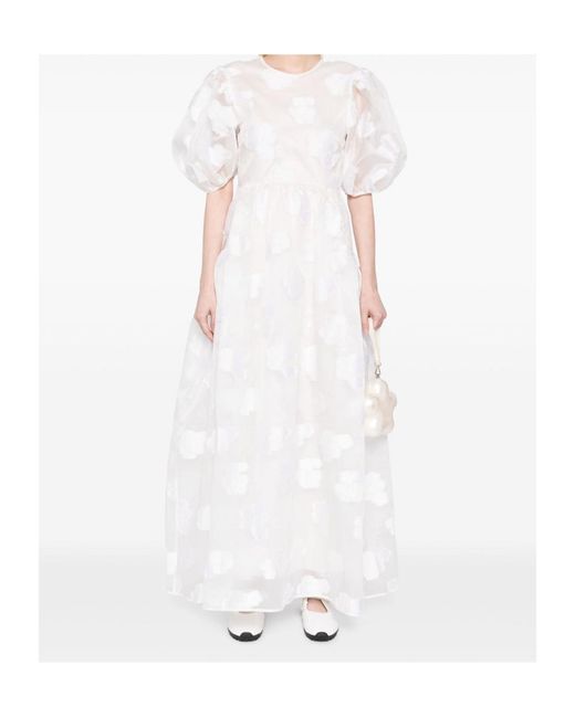 CECILIE BAHNSEN White Lace Dress