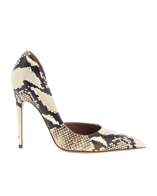 Paris Texas Metallic Printed Vera Pumps
