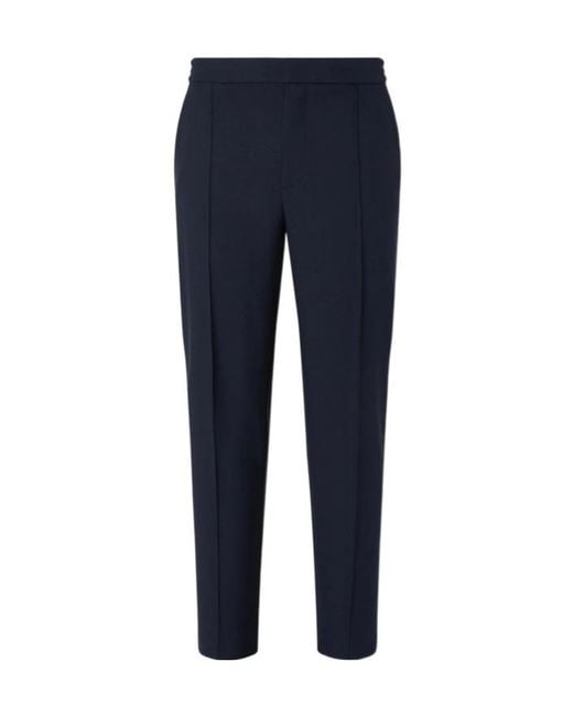 Zegna Blue Casual Pants With Side Pockets for men