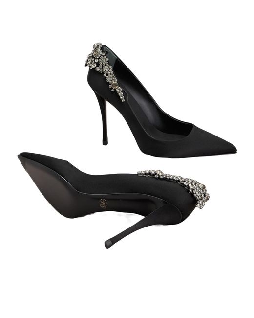 Roger Vivier Black Efflorescence Pumps
