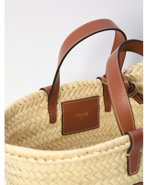 Céline Metallic Teen Classic Panier