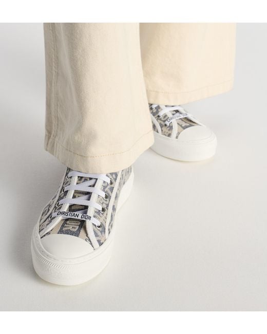 Dior White Walk'N' Sneaker