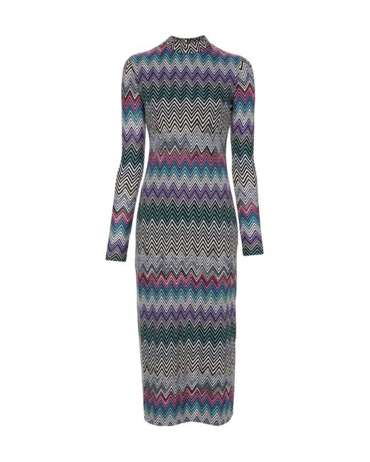 Missoni Blue Midi Dresses