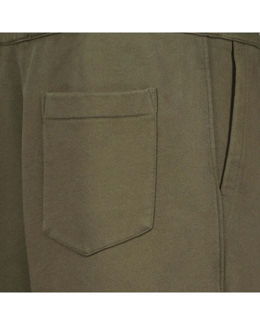 Givenchy Green Logo Printed Bermuda Shorts for men