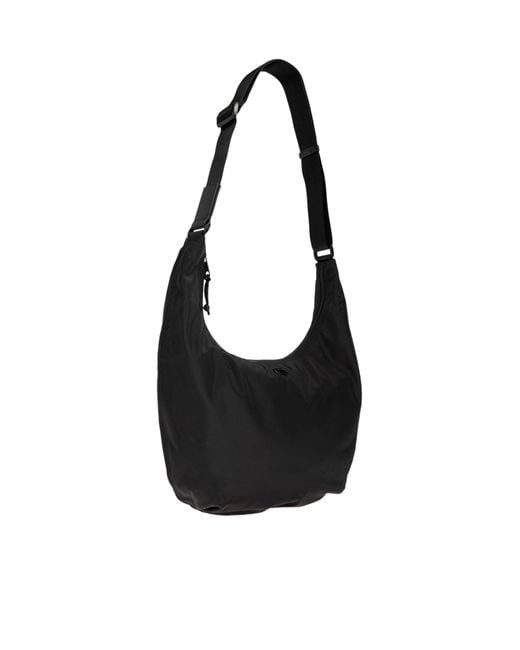DIESEL Black D-Pack Hobo Bag for men