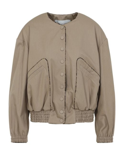 Dries Van Noten Brown Long Sleeve Casual Jacket
