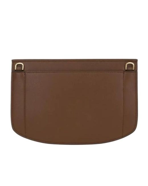 Bally Brown Flap Shoulder Bag