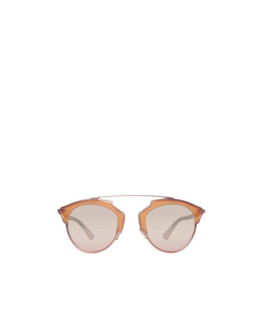 Dior Pink Logo Sunglasses