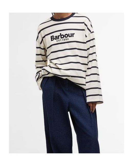 Barbour White B.Li Maeve Top
