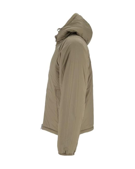 K-Way Blue Long-Sleeved Reversible Jacket for men