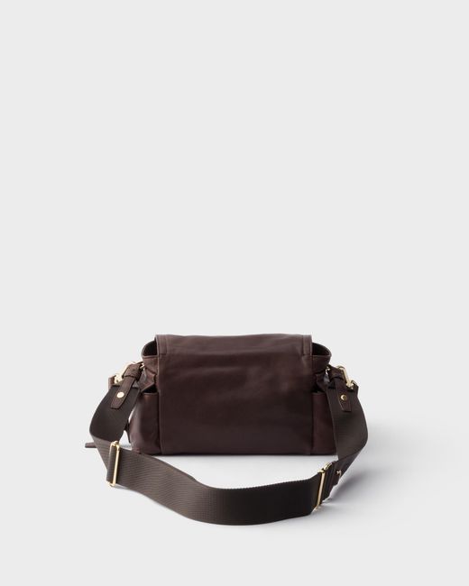 Prada Brown Explore Nappa Leather Mini-Bag