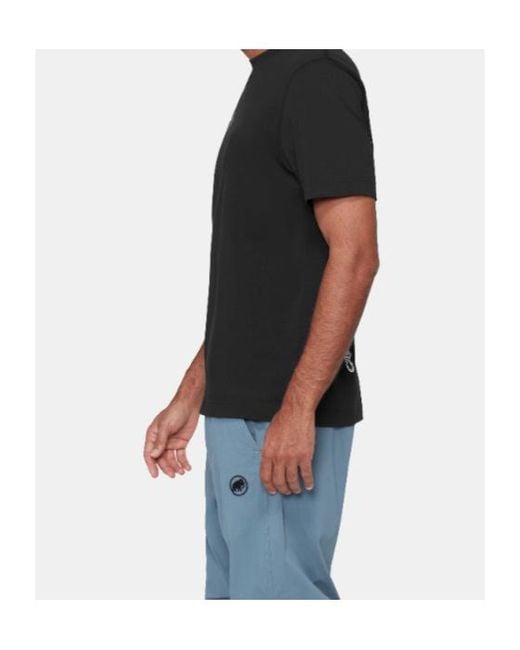 Mammut Black Base T-Shirt Multi-Pitch for men